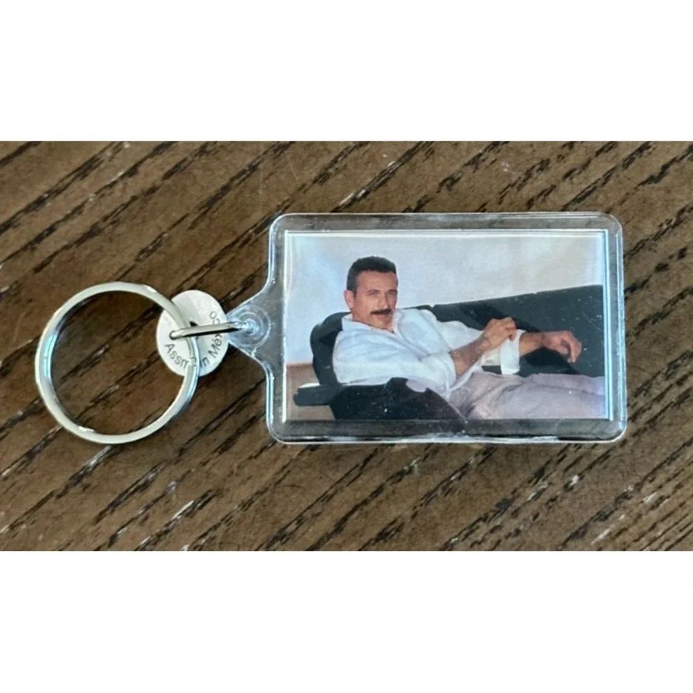 Vintage Aaron Tippin Collectors Key Chain Music Collectible Country Music